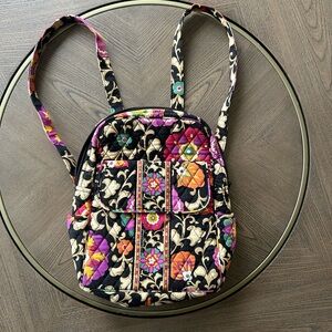 Vera Bradley Retired Suzani Backpack- RARE PATTERN- HTF